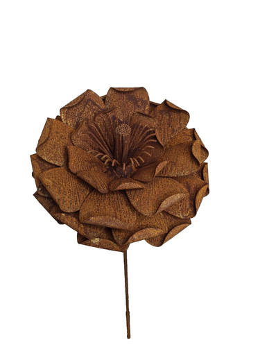Fleur fer forgé - sur, tige