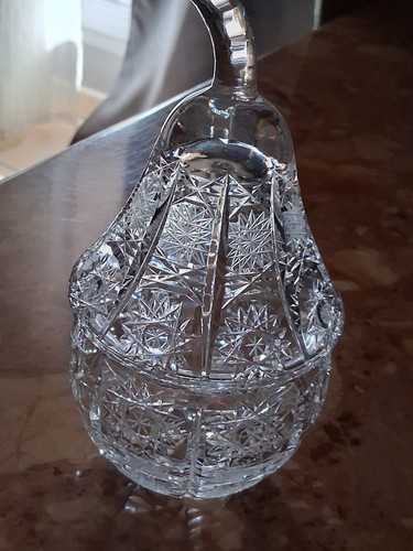 Sucrier bonbonniére cristal - sucrier-bonbonniére,