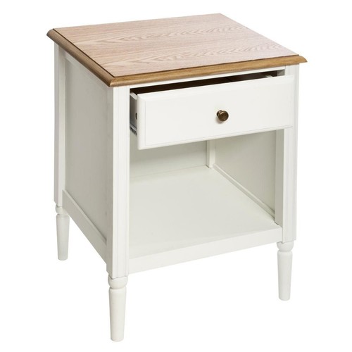 Table chevet tiroir en - 1,