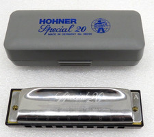 Hohner Special 20 Progressive Harmonica Key Of A Made In Germany 560/20 W/Case