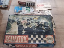 Circuit Voiture Vintage Rare Scalextric   mécano triang