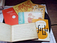 LOT  livres  Chansons
