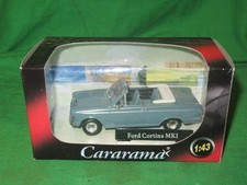Hongwell Cararama Ford Cortina Mk1 convertible 1/43rd scale diecast VGC boxed