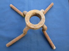 Piètement Socle Pied sapin de Noël ancien fer diamètre trou D. 5,1-5,4 cm