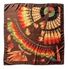 Vintage silk scarf by Hermès