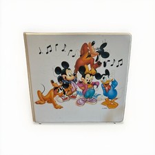 Vintage Walt Disney Take A Tape Along Case Books Cassettes 10 Books 5 Cassettes