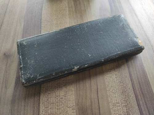 Boite compas vintage teka - boite, "