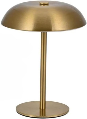 Lampe table champignon métal - table,