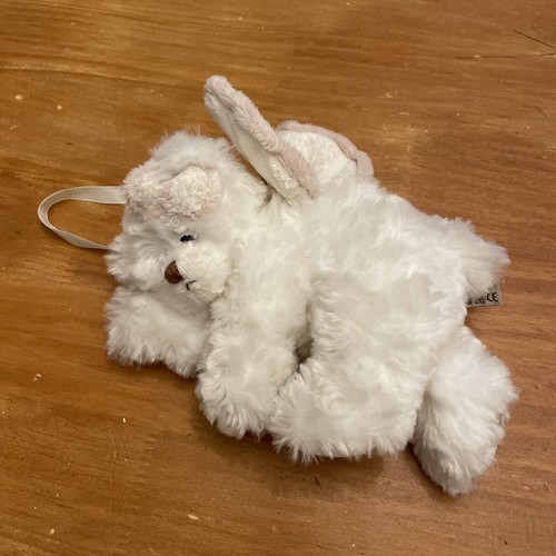 Peluche doudou ours - peluche, blanc