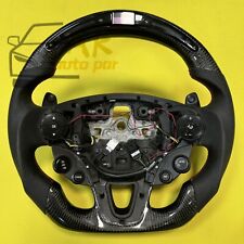 LED Carbon Fiber Steering Wheel For Mercedes Benz Smart 453 fortwo forfour 08-18
