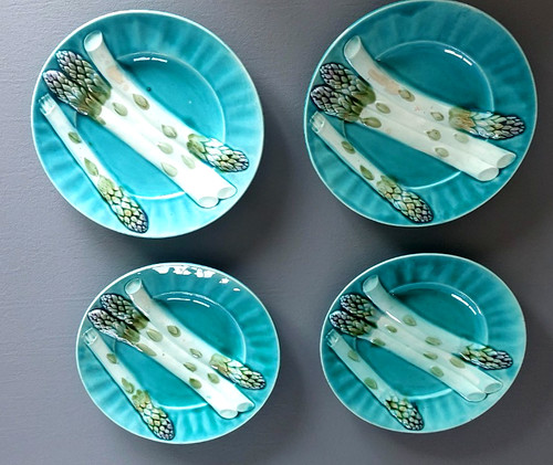 Assiettes asperge en - assiettes,