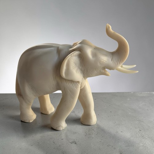 éléphant vintage résine - Éléphant,
