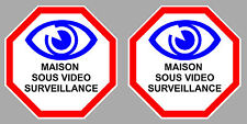 2 X MAISON VIDEO SURVEILLANCE