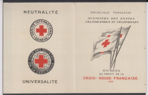 France carnet croix rouge - france,