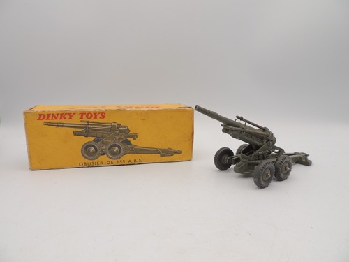 Dinky toys obusier 155 abs - dinky,