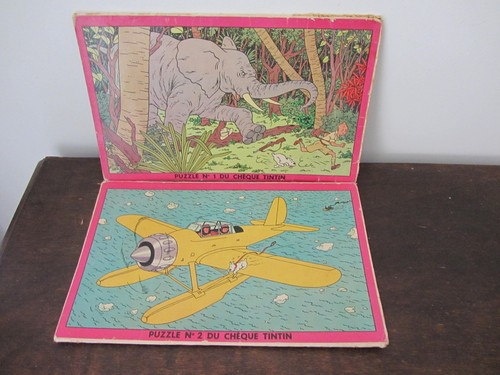 Puzzles chèque tintin et - puzzles,