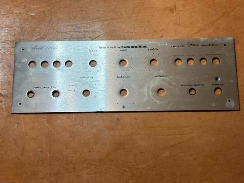 Marantz 1060 silver - 1060, faceplate