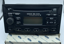 1143392 CAR RADIO 6000CD RDS BLACK ORIGINAL FORD GALAXY MONDEO FOCUS GENUINE OEM