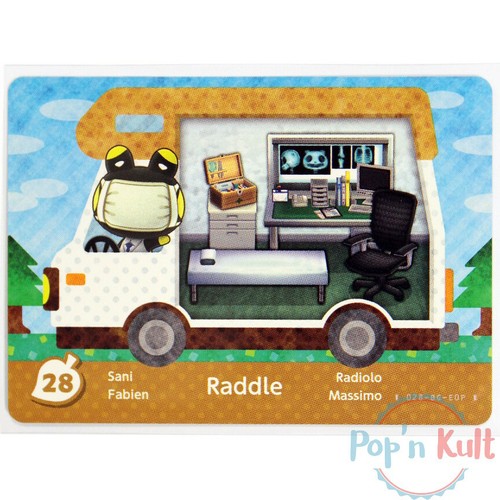 Carte amiibo animal crossing - carte,