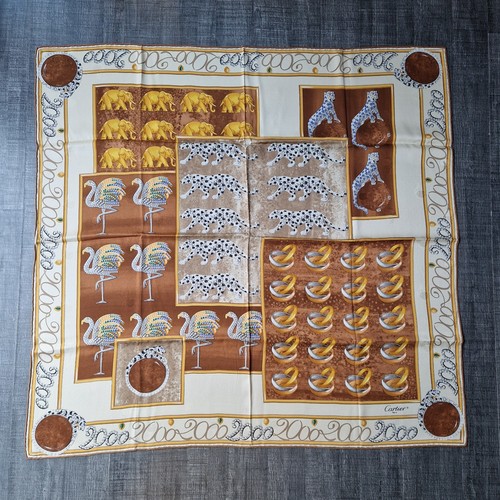 Foulard cartier 100 soie - foulard,