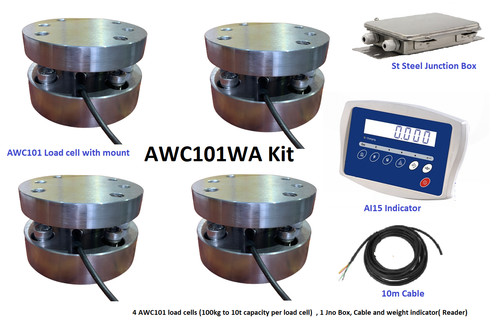 Kit pesée silo 5000kg - de,