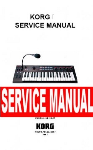 Original factory korg service - korg,