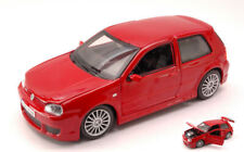 Miniature Voiture Auto 1:24 DIECAST VW GOLF 4 IV R32 Rouge Véhicules Modélisme