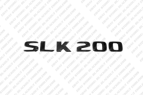 Gloss black trunk emblem badge - gloss,