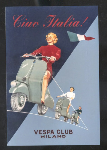 Vespa club milano scooter - vespa,
