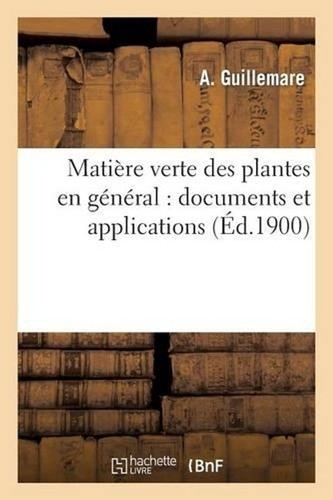 Matire verte des plantes - des, en