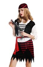 Costume Dames Femmes Halloween Carnaval Femme Pirate Gr. M/L W-0003