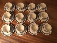 Service À Café Porcelaine Villeroy Et Boch Clacquesin Neuf 12 Tasses Et Sous Tas