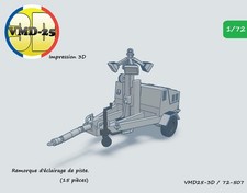 Remorque d'éclairage de