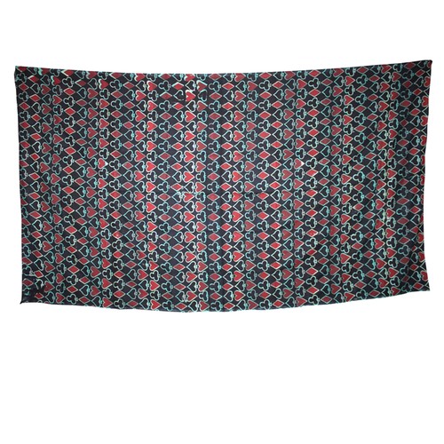 Couvre lit motif carte - de,