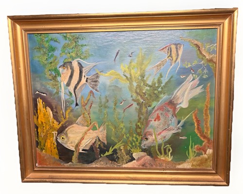 Ancien tableau peinture - tableau,