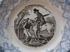 Assiette Lunéville KG Keller