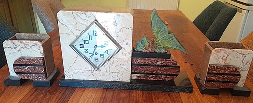 Horloge comtoise marbre de - horloge,