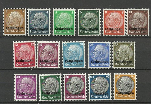 Timbres france 1940 lorraine - france,