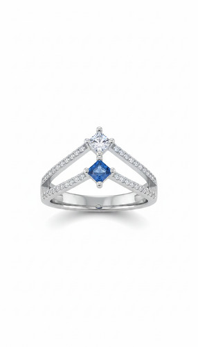 Bague carats diamants - bague,