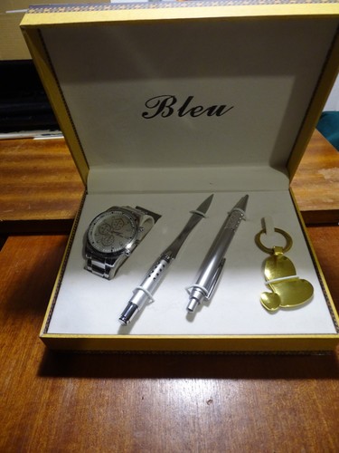 Coffret montre parure stylo - +,