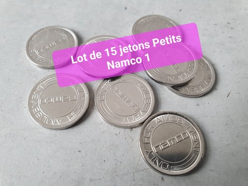 Lot jetons tokens - 15,