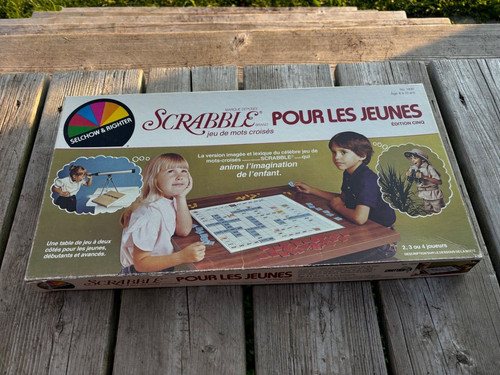Vintage 1984 scrabble junior - 1984!,