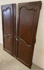 Paire de Porte d Armoire Placard Louis XV Bois Meuble Ancien XIXeme Château