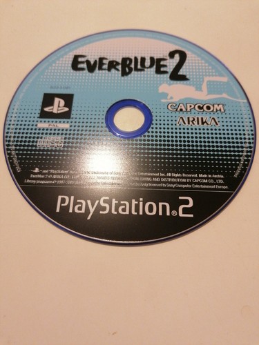 Jeu rare ps2 everblue - ps2,