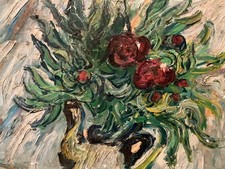 Painting Peinture 1950 Huile