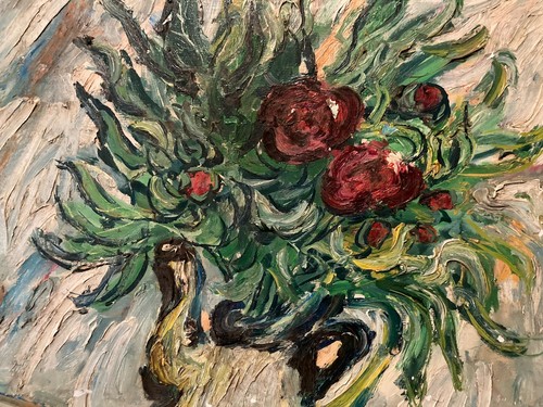 Painting peinture 1950 - painting, huile