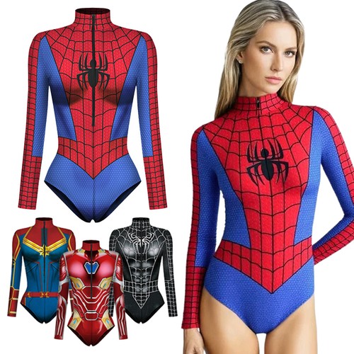 Femmes bodysuit spiderman - femmes,