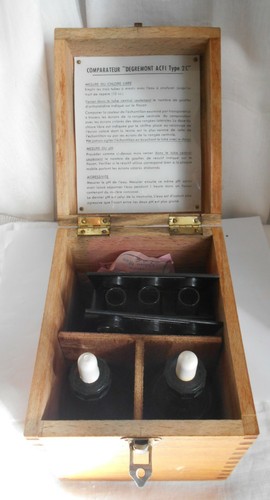 Ancien coffret comparateur - coffret,