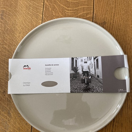 Assiette staub neuf - plat, de