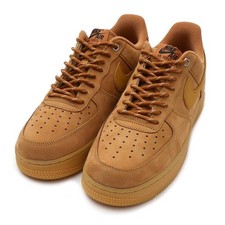 Nike Air Force 1 Low Top Sneakers Triple Brown Flax Wheat Retro Shoes Men Size